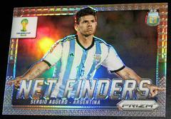 Sergio Aguero Soccer Cards 2014 Panini Prizm World Cup Net Finders Prices