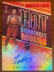 Collin Sexton Basketball Cards 2018 Panini Hoops Hot Signatures Rookies Prices