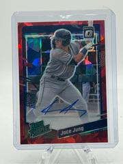 Jace Jobe [Cracked Ice Red] #RPS-JJ Baseball Cards 2023 Panini Donruss Optic Rated Prospect Signatures Prices