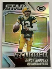 Aaron Rodgers [Silver] #SS17 Football Cards 2021 Panini Rookies and Stars Studded Prices