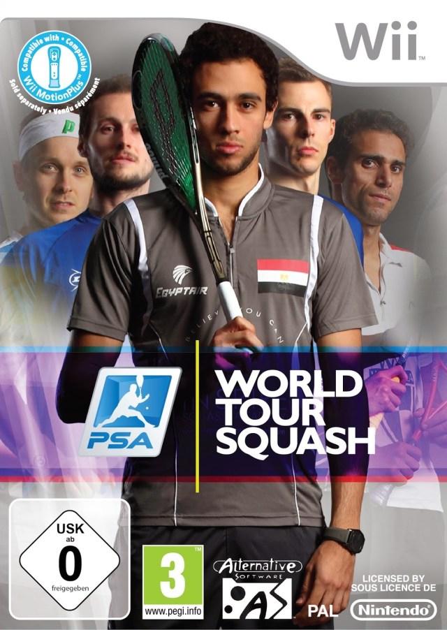 PSA World Tour Squash PAL Wii