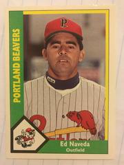 Ed Naveda Baseball Cards 1990 CMC Portland Beavers Prices