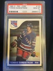 Tomas Sandstrom #123 Hockey Cards 1985 O-Pee-Chee Prices