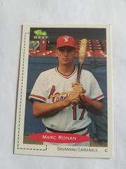 Marc Ronan #5 Baseball Cards 1991 Classic Best Prices