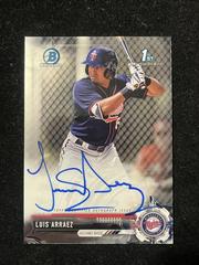 Luis Arraez #CPA-LA Baseball Cards 2017 Bowman Chrome Prospects Autographs Prices