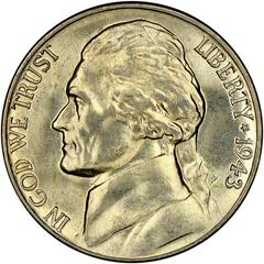 1943 D Coins Jefferson Nickel Prices