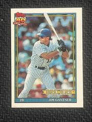 Jim Gantner #23 Baseball Cards 1991 Topps Micro Prices