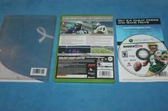 Back Of The Box And Slipcover | Madden 2009 [Breast Cancer Slipcover] Xbox 360