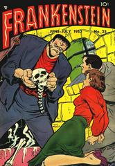 Frankenstein #25 (1953) Comic Books Frankenstein Prices