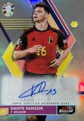 Dante Vanzeir #BCA-DV Soccer Cards 2023 Topps Finest Road to UEFA EURO Autograph Prices