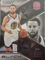 Stephen Curry [Quartz] #1 Basketball Cards 2022 Panini Black Prices