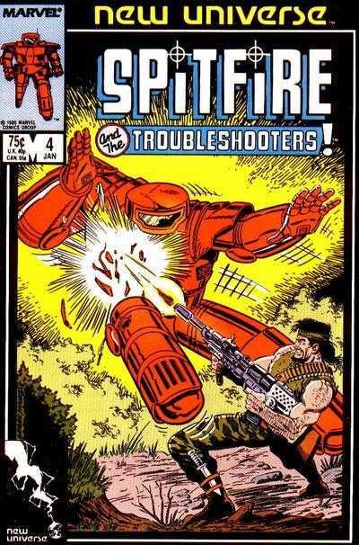 Spitfire and the Troubleshooters #4 (1987) Comic Books Spitfire and the Troubleshooters