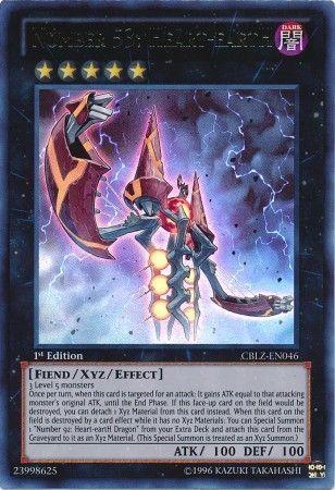 Number 53: Heart-eartH [1st Edition] CBLZ-EN046 YuGiOh Cosmo Blazer