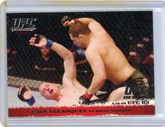 Brad Morris, Cain Velasquez [Silver] Ufc Cards 2009 Topps UFC Round 1 Prices