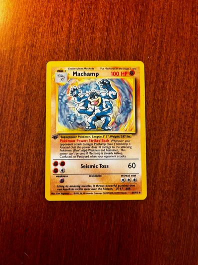 Machamp [1st Edition] #8 photo