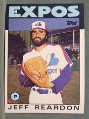 Jeff Reardon #6 Baseball Cards 1986 Topps Super Prices