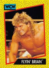 Flyin' Brian #58 Wrestling Cards 1991 Impel WCW Prices