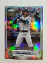 Julio Rodriguez [Sonic SP Variation] #222 Baseball Cards 2022 Topps Chrome Prices