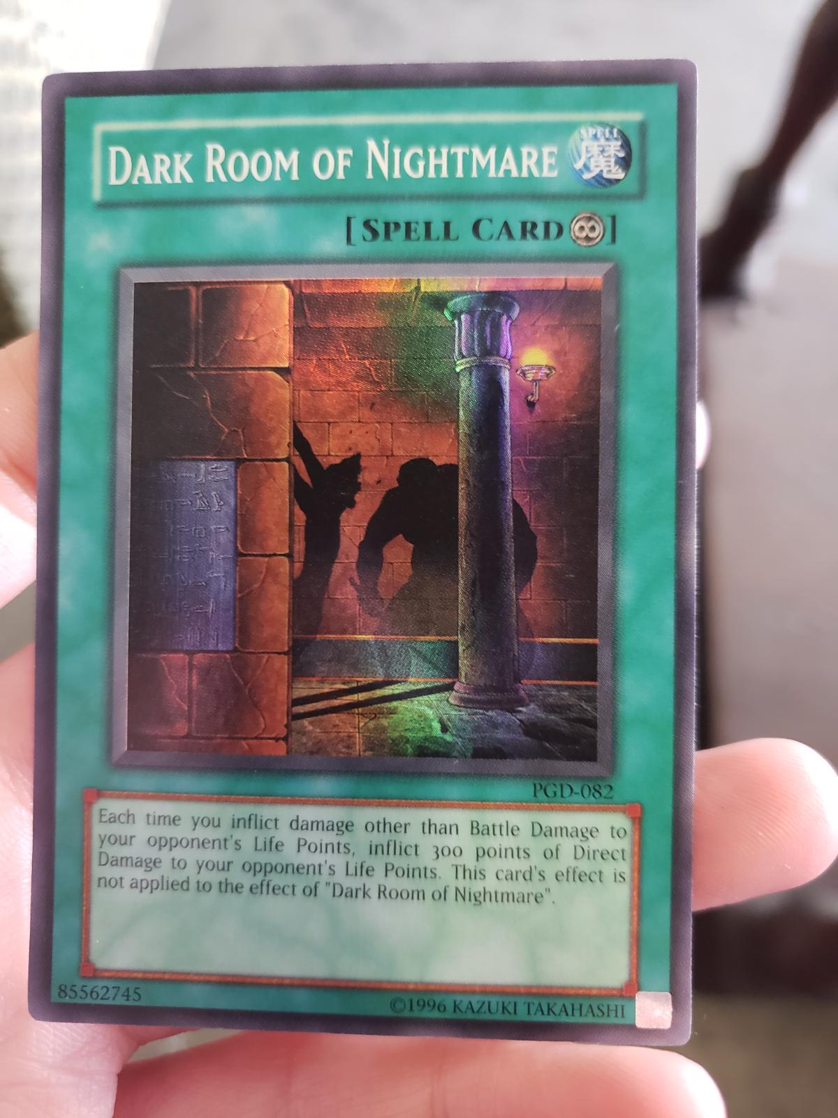 Dark Room of Nightmare Ungraded YuGiOh Pharaonic Guardian