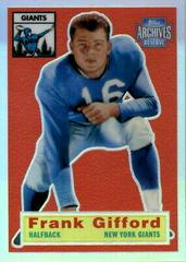 Frank Gifford #32 Football Cards 2001 Topps Archives Reserve Prices