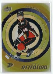 Trevor Zegras [Gold] #CA-4 Hockey Cards 2022 Upper Deck Centre of Attention Prices