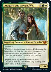 Aragorn and Arwen, Wed [Foil] Magic Lord of the Rings Prices