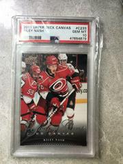 Riley Nash #C233 Hockey Cards 2011 Upper Deck Canvas Prices