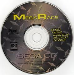 MegaRace - Disc | MegaRace Sega CD