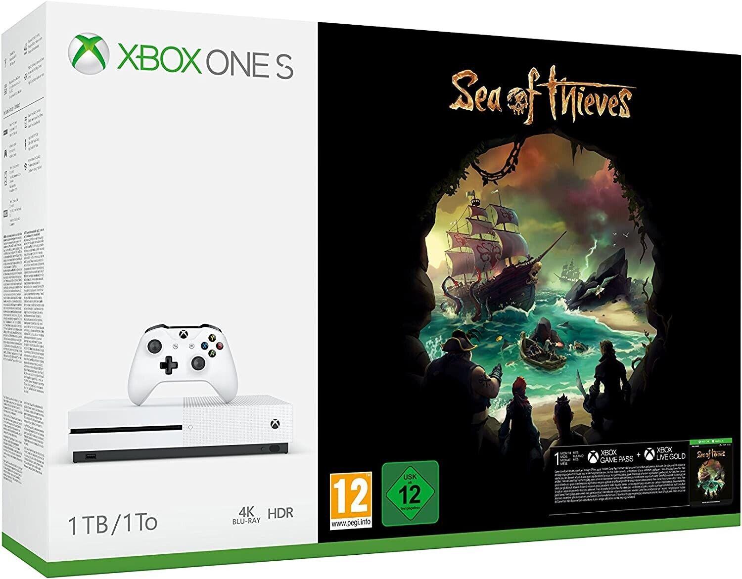 Xbox One S 1TB Console [Sea of Thieves Bundle] PAL Xbox One