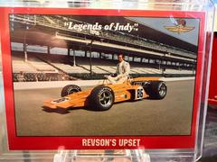 Revson's Upset #75 Racing Cards 1992 Legends of Indy Prices
