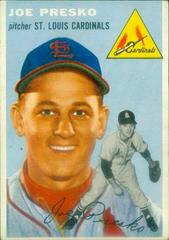 Joe Presko #135 Baseball Cards 1954 Topps Prices
