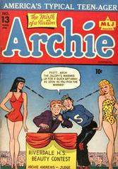 Archie #13 (1945) Comic Books Archie Prices