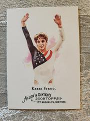 Regular/ Full Size Card | Kerri Strug [Mini Allen & Ginter Back] Baseball Cards 2008 Topps Allen & Ginter