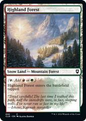 Highland Forest #896 Magic Commander Legends: Battle for Baldur's Gate Prices