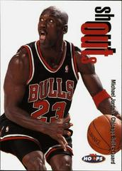 Michael Jordan #13 Basketball Cards 1998 Hoops Shout Outs Prices