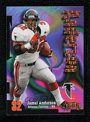 Jamal Anderson [Super Rave] #116 Football Cards 1998 Skybox Thunder Prices