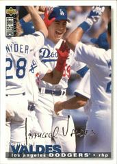 Ismael Valdes [Silver Signature] #223 Baseball Cards 1995 Collector's Choice Prices