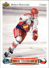 Robert Petrovicky Hockey Cards 1991 Upper Deck Czech World Juniors Prices