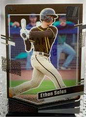 Ethan Salas #8 Baseball Cards 2023 Panini Chronicles Clearly Donruss Prices