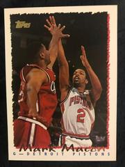 Mark Macon Basketball Cards 1994 Topps Prices