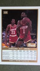 Buck Johnson Rear | Buck Johnson Basketball Cards 1990 Skybox
