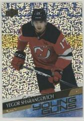Yegor Sharangovich [Speckled Rainbow] Hockey Cards 2020 Upper Deck Prices