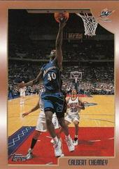 Calbert Cheaney #114 Basketball Cards 1998 Topps Prices