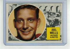 Joel Wells Football Cards 1960 Topps CFL Prices