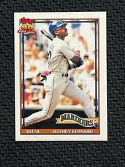 Jeffery Leonard #55 Baseball Cards 1991 Topps Micro Prices