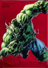 Hulk [Red] Marvel 2015 Fleer Retro Metal Prices