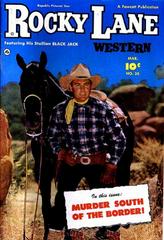 Rocky Lane Western #35 (1952) Comic Books Rocky Lane Western Prices