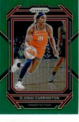 DiJonai Carrington [Green] #1 Basketball Cards 2023 Panini Prizm WNBA Prices