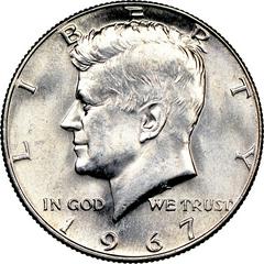 1967 [SMS PROOF] Coins Kennedy Half Dollar Prices