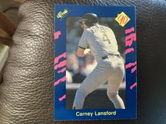 Carney Lansford #12 Baseball Cards 1990 Classic Prices